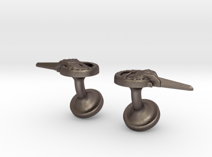 Game of thrones Hand Of The King Cufflinks 3d printed
