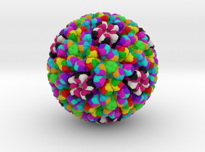 Rotavirus 3d printed