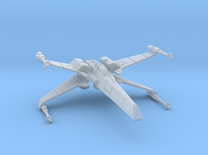1/270 T-85 X-wing Fighter 3d printed