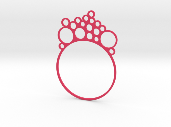 Bracelet with bubble maker 3d printed 