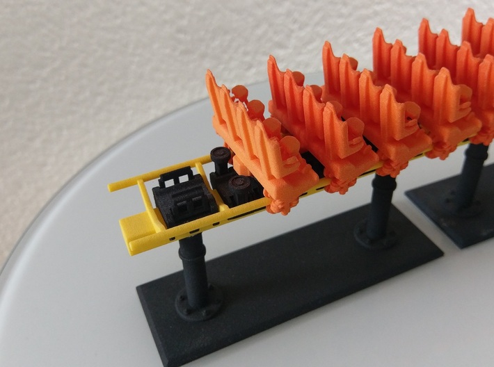 Front train small 3d printed 