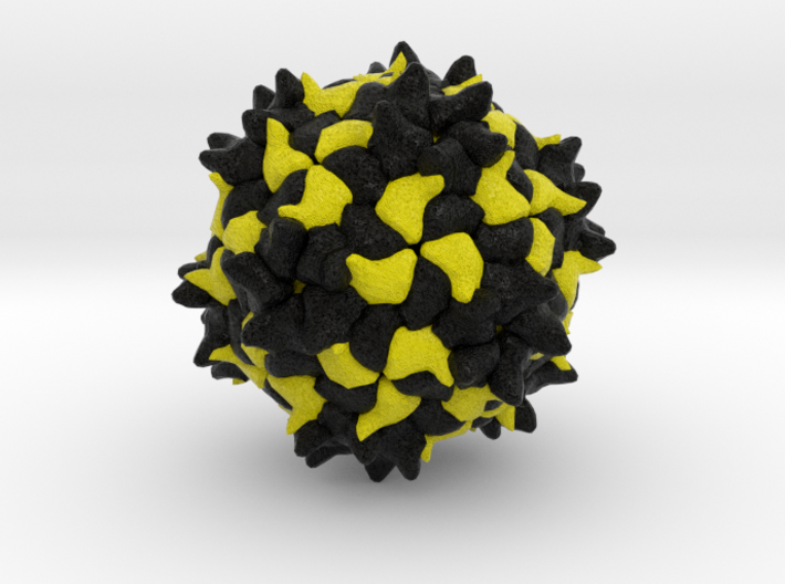 Black Queen Cell Virus 3d printed