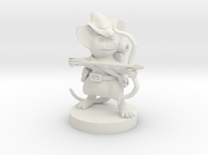 Mousefolk Ranger 3d printed