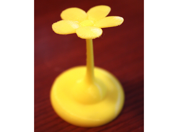 Planted Pikmin (Flower) 3d printed