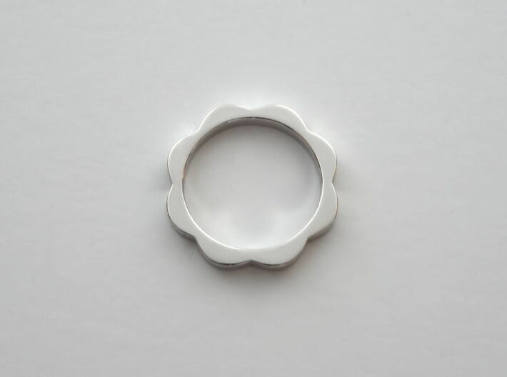 Flower Power Ring XS, S, M, L, XL 3d printed