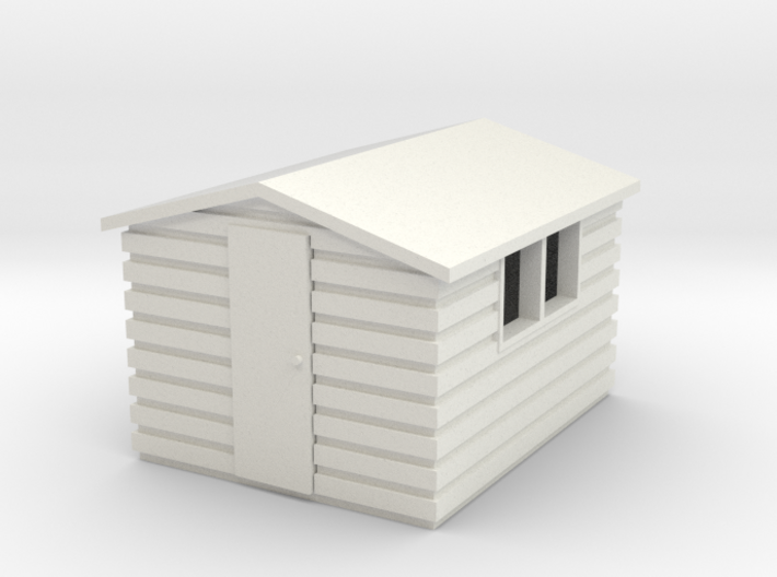 Garden Shed (Apex Roof) 3d printed