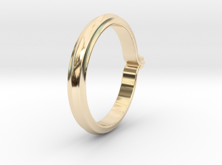 Shapesweeper Octagonal Basic Ring 3d printed