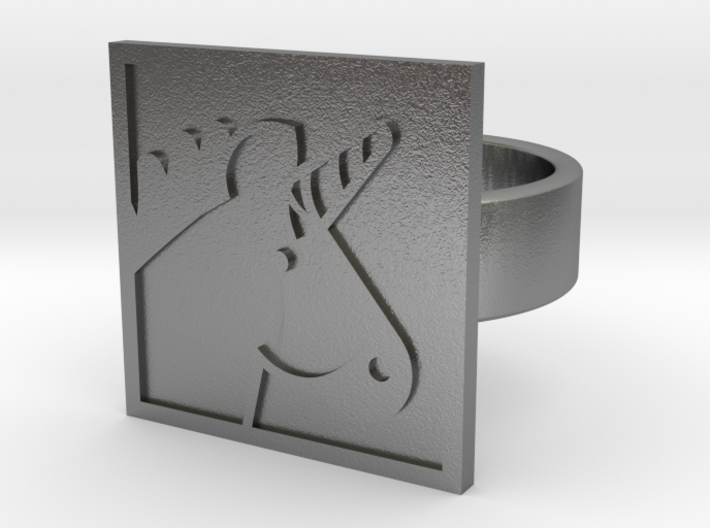 Unicorn Ring 3d printed