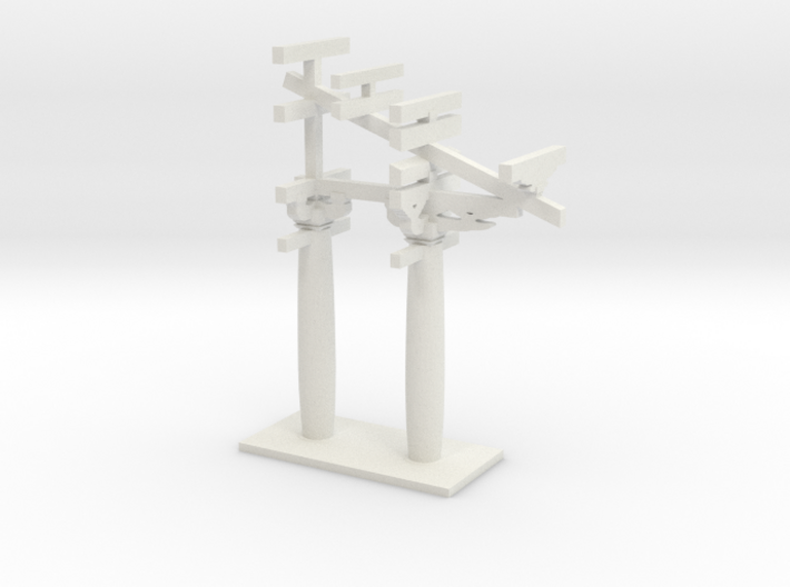 The local structure of the pagoda 3d printed