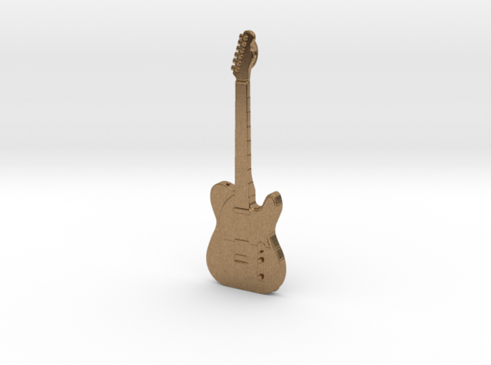 Telecaster Guitar Pendant 3d printed