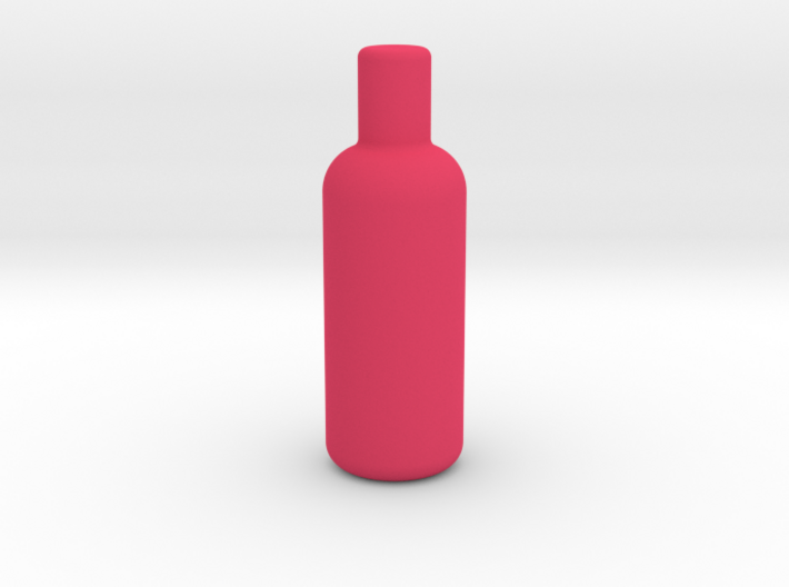 Round Wine Bottle Game Piece 3d printed