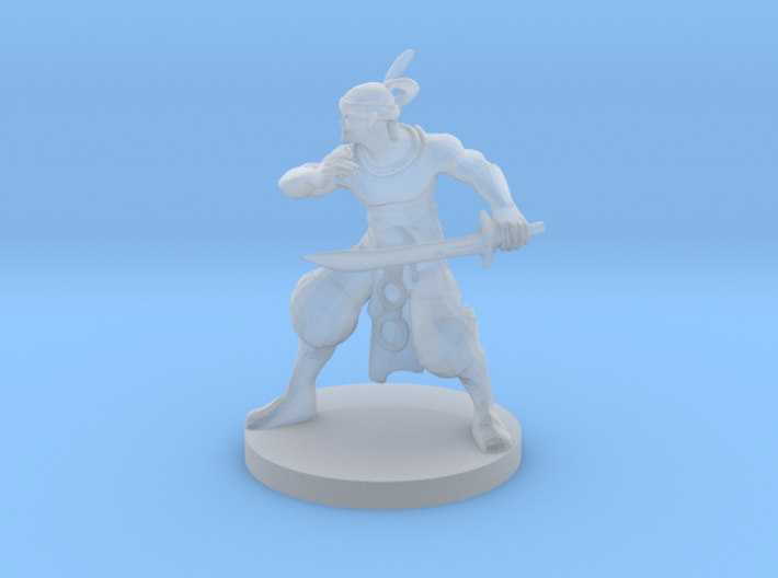 Elven Pirate 3d printed