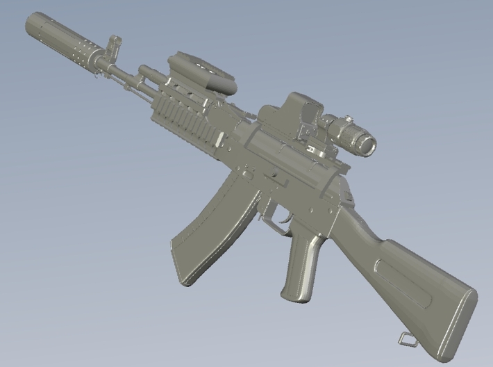 1/48 scale Avtomat Kalashnikova AK-74 rifles x 30 3d printed 