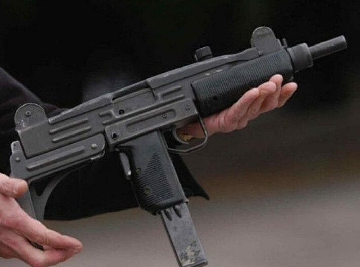 1/48 scale IMI Uzi submachineguns x 30 3d printed 