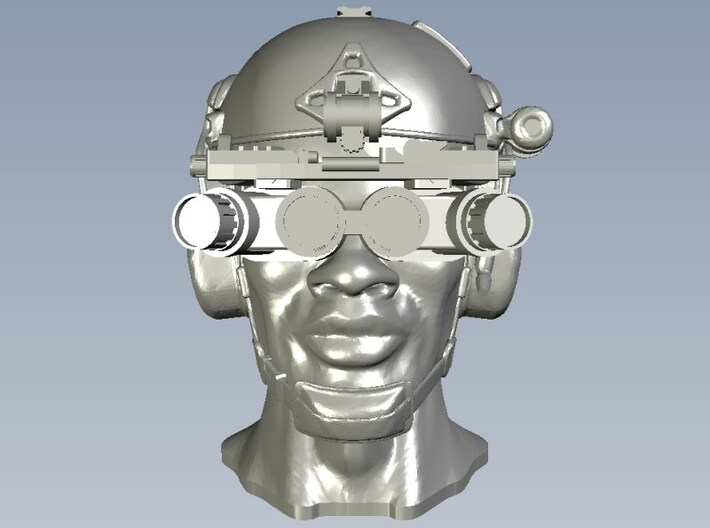 1/48 scale SOCOM operator B helmet &amp; heads x 3 3d printed