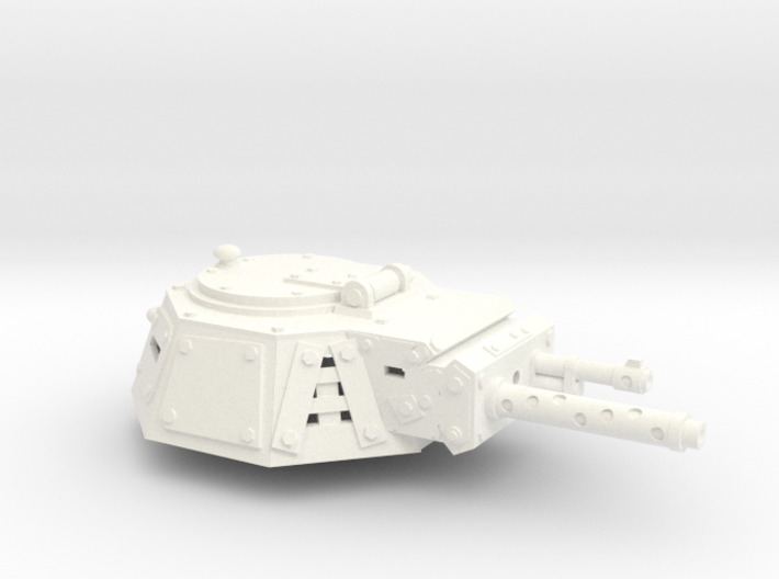 28mm Kimera looted armour turret 1 3d printed 