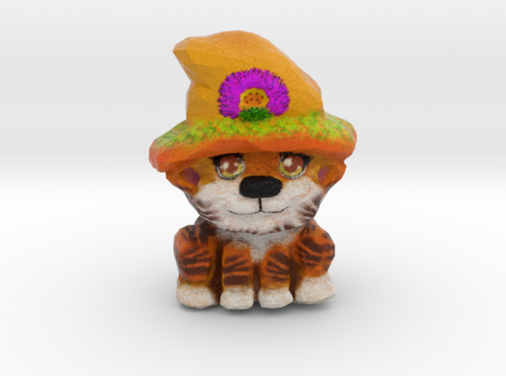 Sunny - the Summer Solstice Kitty 3d printed