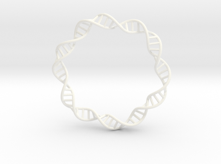DNA Bracelet (63 mm) 3d printed