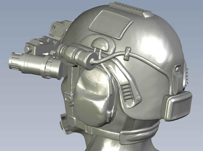 1/24 scale SOCOM operator B helmet & head x 1 3d printed 
