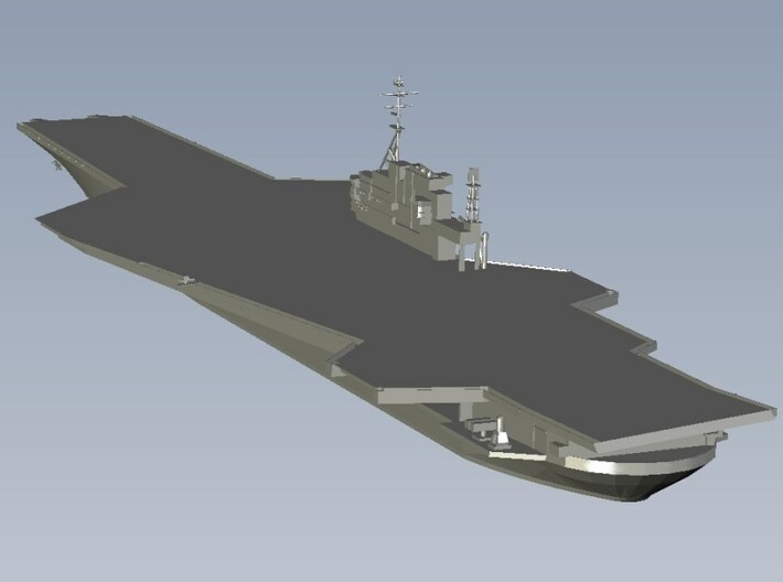 1/1250 scale USS Midway CV-41 aircraft carrier x 2 3d printed 