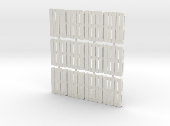 1/56th scale pallet pack (12 pieces) 3d printed