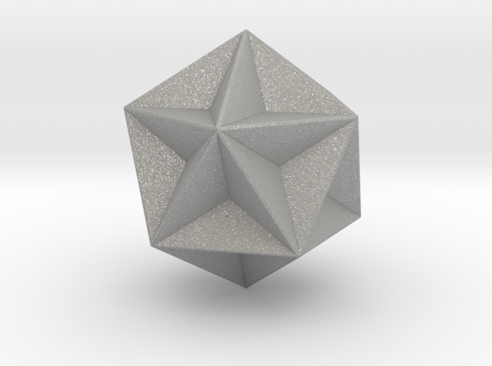 0414 Great Dodecahedron (F&amp;full сolor, 3cm) #001 3d printed