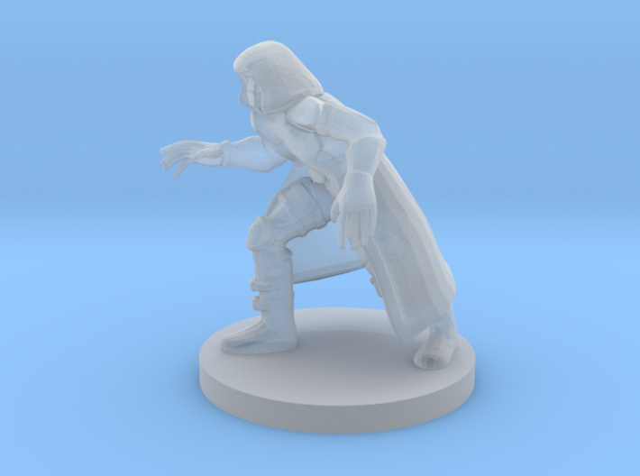 Masked Wizard 3d printed