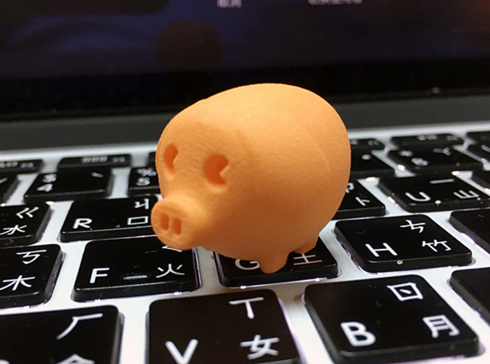 mini piggy 3d printed