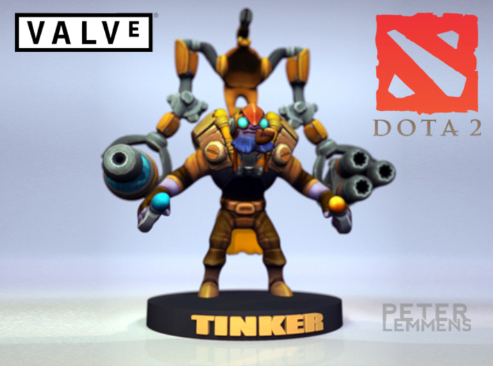 #DOTA2 Tinker #Valve  3d printed 