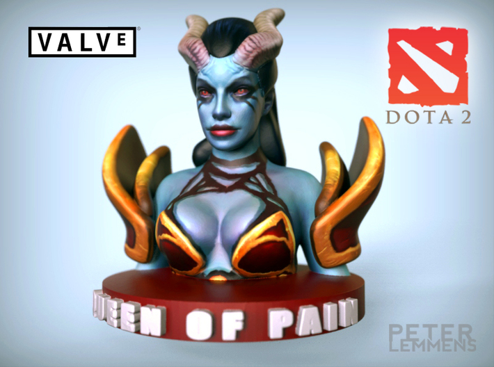 Queen of Pain #DOTA2 #Valve 3d printed