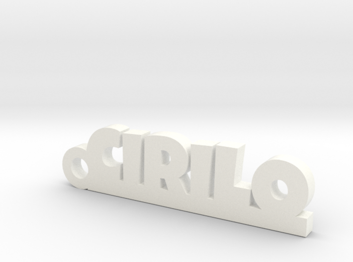 CIRILO_keychain_Lucky 3d printed