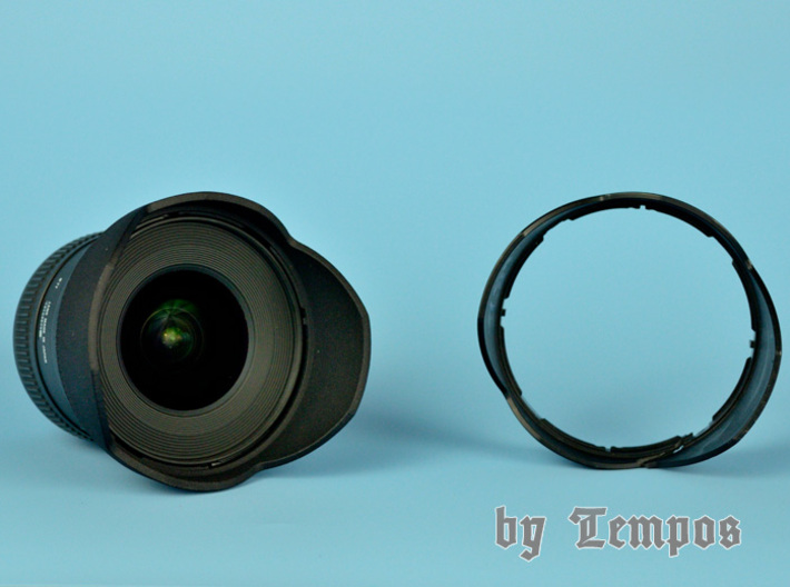 Gegenlichtblende Lens Hood for Sigma 10-20 3d printed