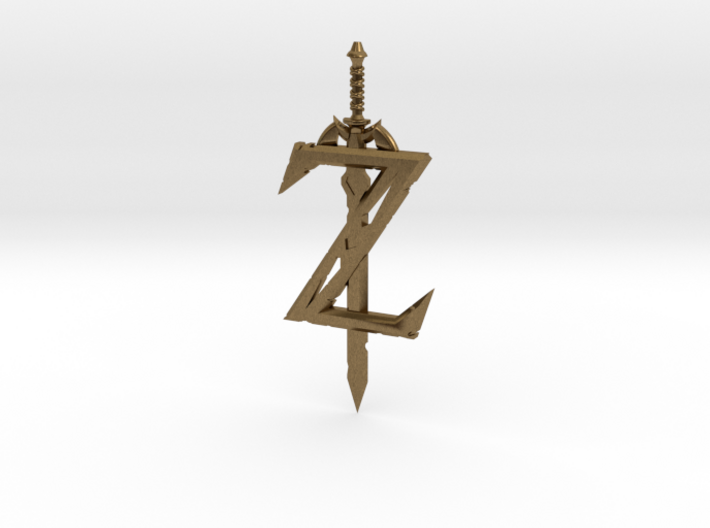 Breath of the Z -- Pendant 3d printed