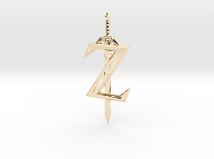 Breath of the Z -- Pendant 3d printed