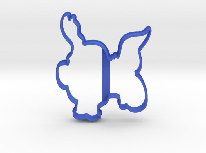 Eeyore cookie cutter for professional 3d printed