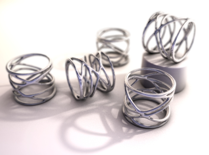 Ring - Mimas Seven 3d printed 