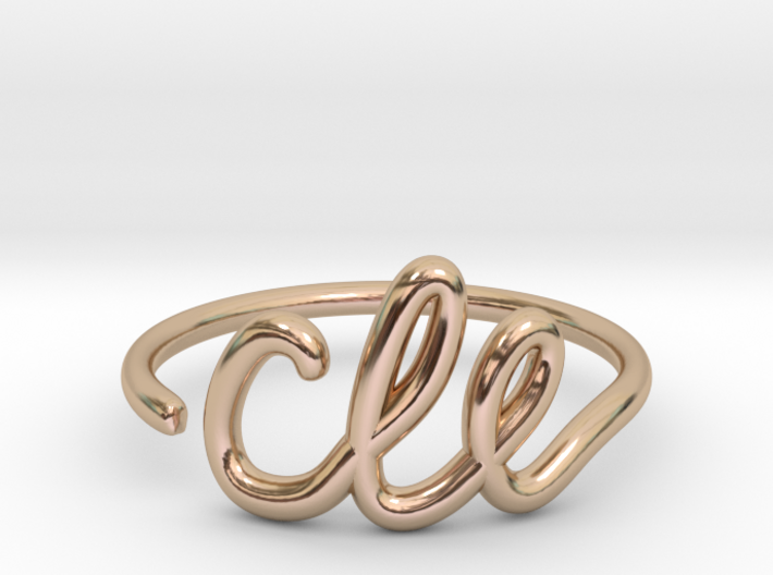 CLE Wire Ring (Adjustable) 3d printed