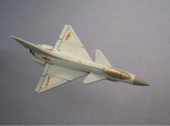 1/285 (6mm) CHINESE J-10 3d printed