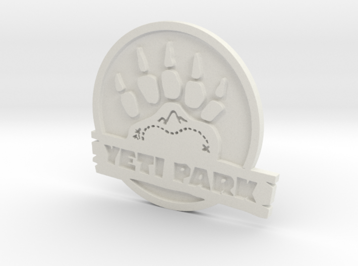 Team Fortress 2 Yeti Park Logo 3d printed