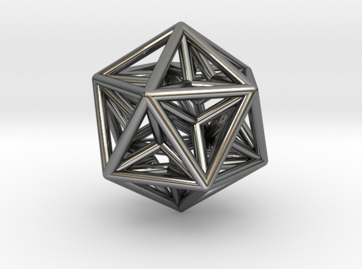 0416 Great Dodecahedron E (d=3cm) #001 3d printed