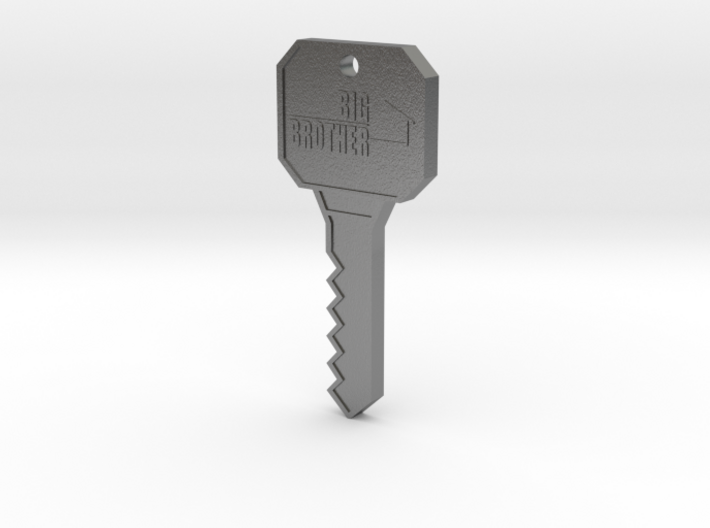 Big Brother Houseguest Key (Personalized Name!) 3d printed