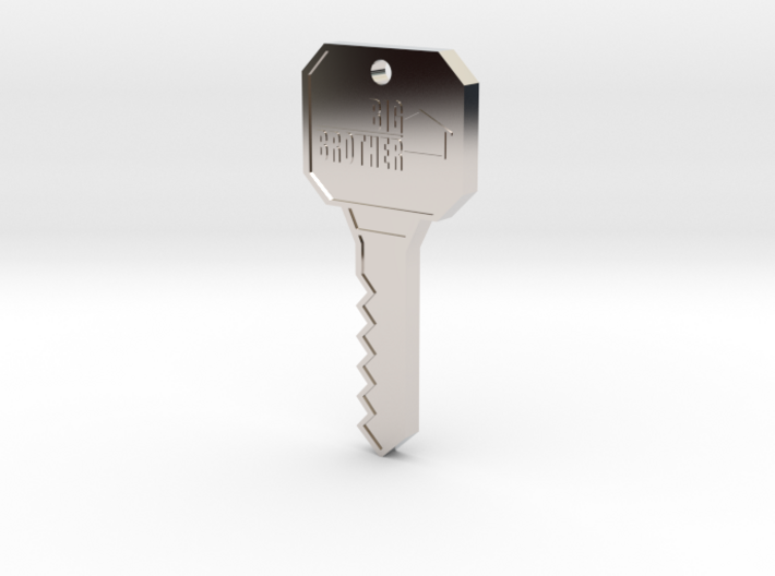 Big Brother Houseguest Key (Personalized Name!) 3d printed