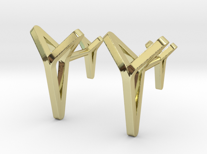 YOUNIVERSAL C. Cufflinks. Pure Elegance for Him 3d printed