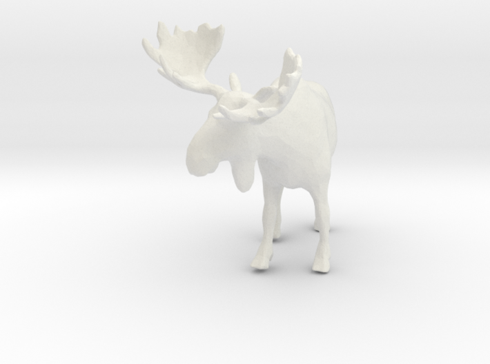 Printle Animal Moose - 1/76 3d printed