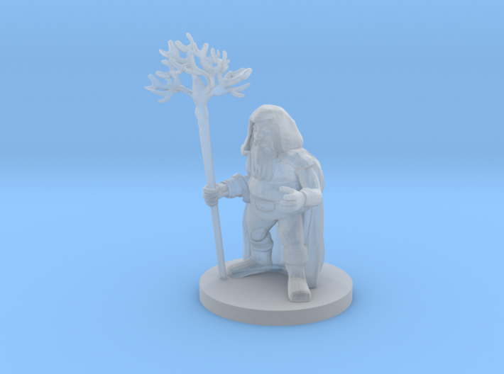 Dwarf Druid 3d printed