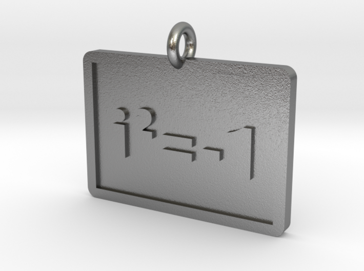 Complex Numbers Pendant 3d printed
