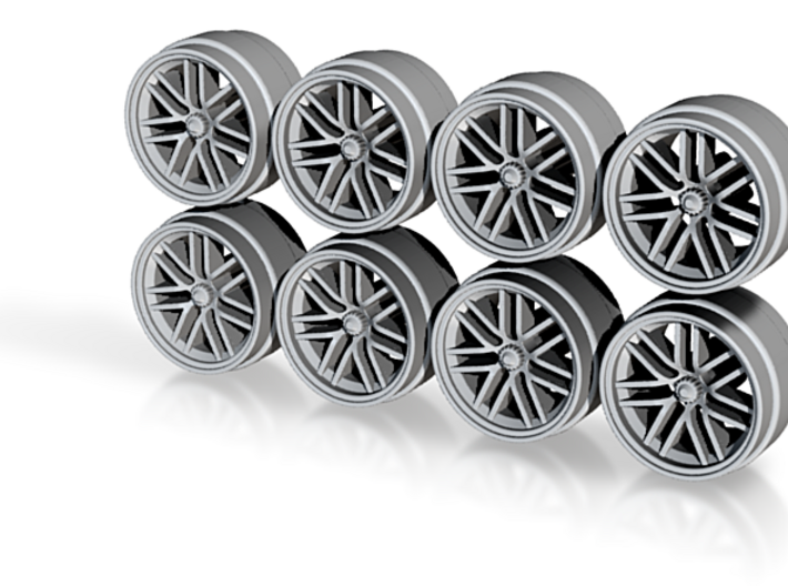 AMG GT3 Centerlock Hot Wheels Rims 3d printed