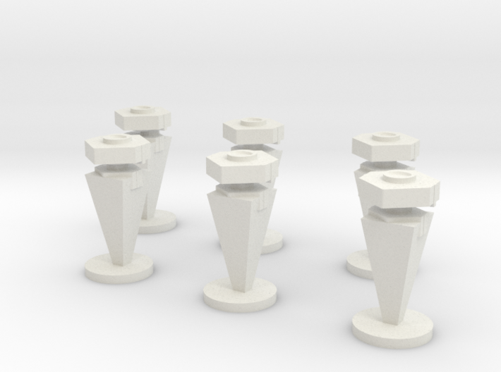 3D Mine Tokens - Mine Type C 3d printed