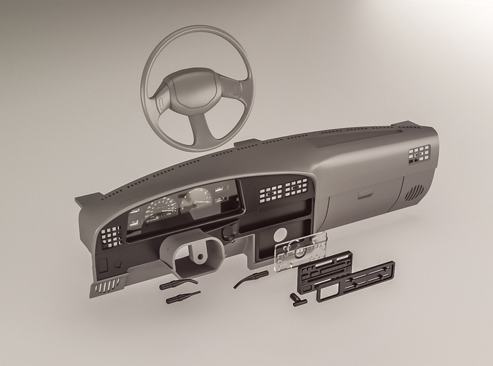  RCN061 Daschboard for Toyota 4Runner PL 3d printed 