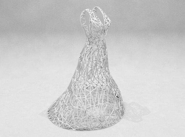 Jewelry Wire Dress Display (15 cm) 3d printed